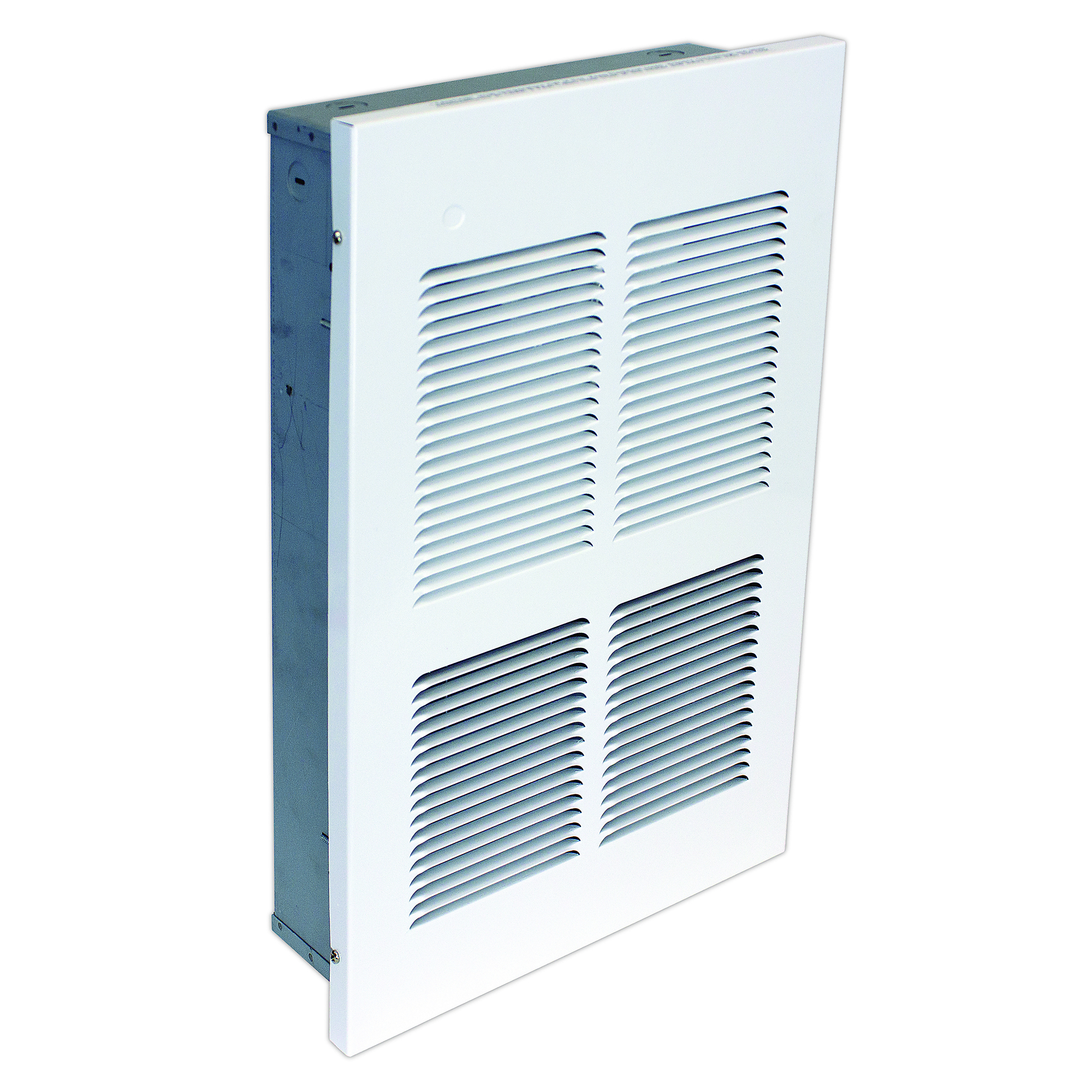 King Electric, EFW Multi-Watt Large Wall Heater 208V 4000W White, Heat Output 13648 Btu/hour, Heating Capability 400 ft², Fuel Type Electric, Model# EFW2040-MW-W